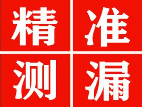颍上尚嘉漏水精准查找